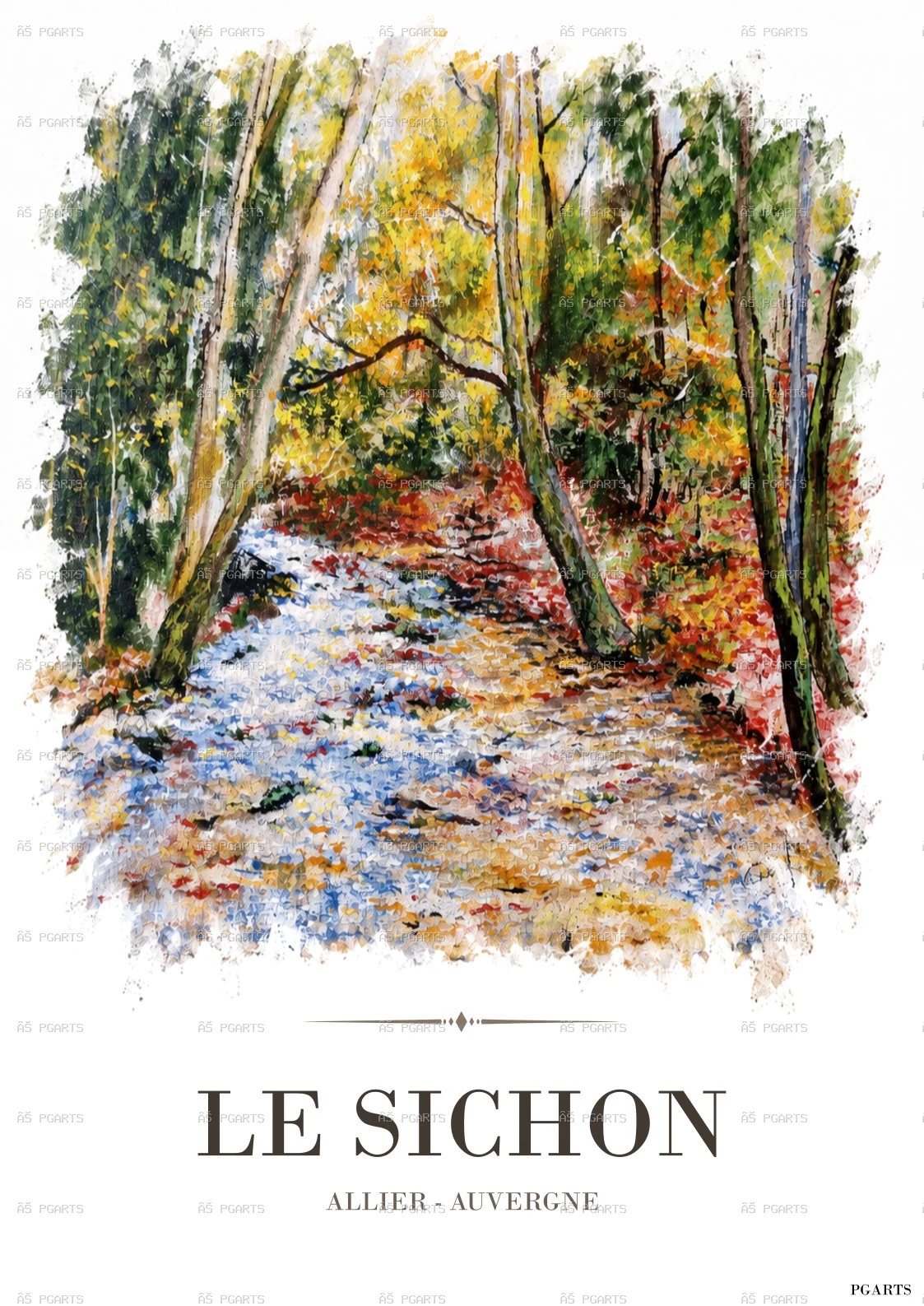 LE SICHON — ALLIER, AUVERGNE