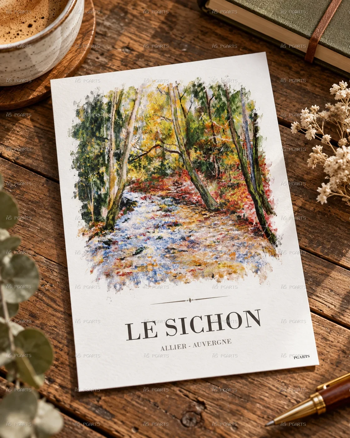 LE SICHON — ALLIER, AUVERGNE
