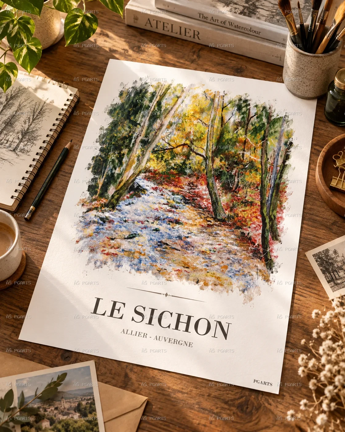 LE SICHON — ALLIER, AUVERGNE