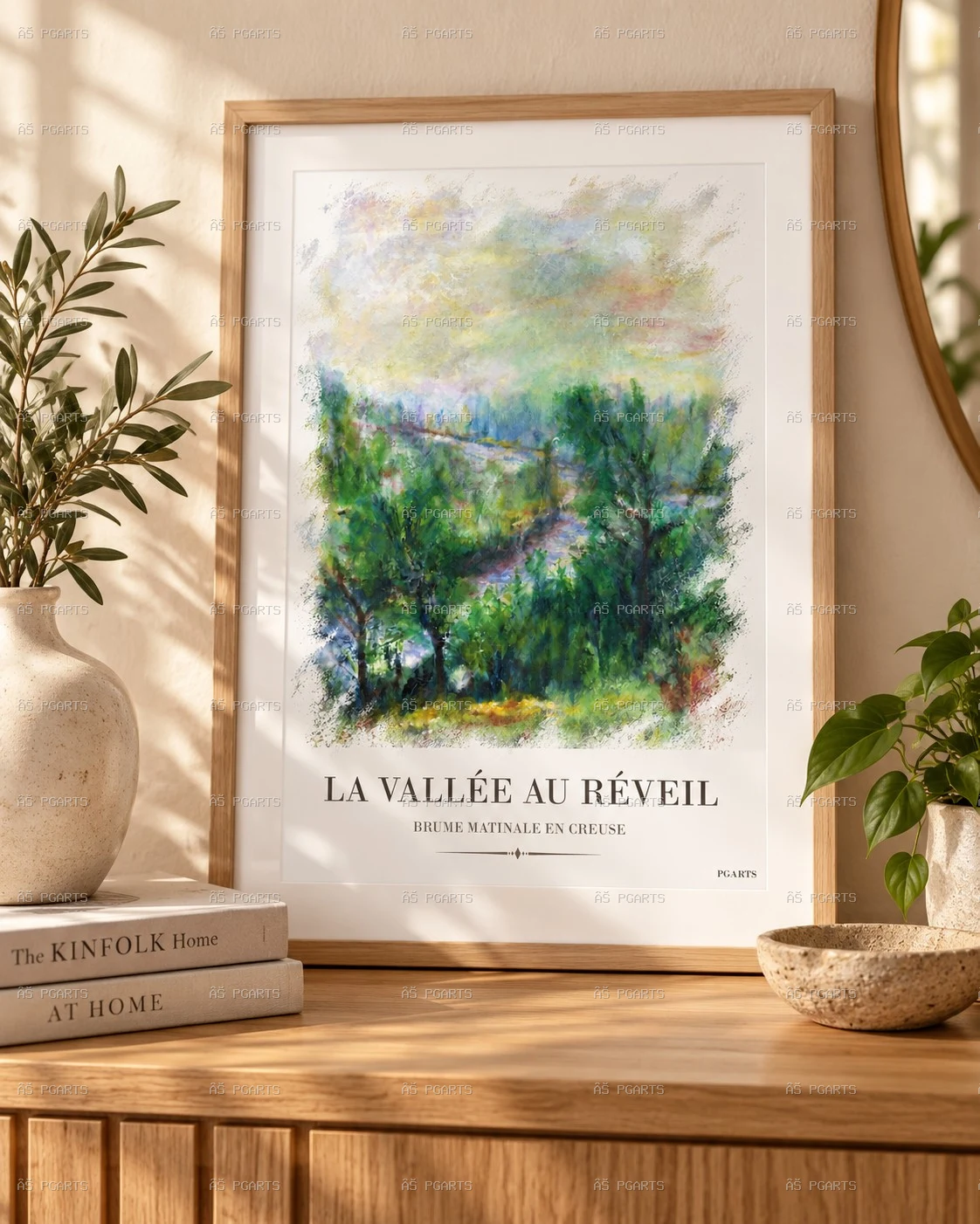 LA VALLÉE AU RÉVEIL — Brume matinale en Creuse