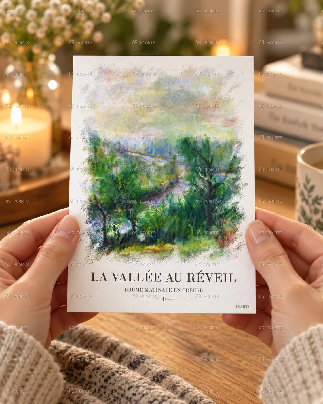 LA VALLÉE AU RÉVEIL — Brume matinale en Creuse
