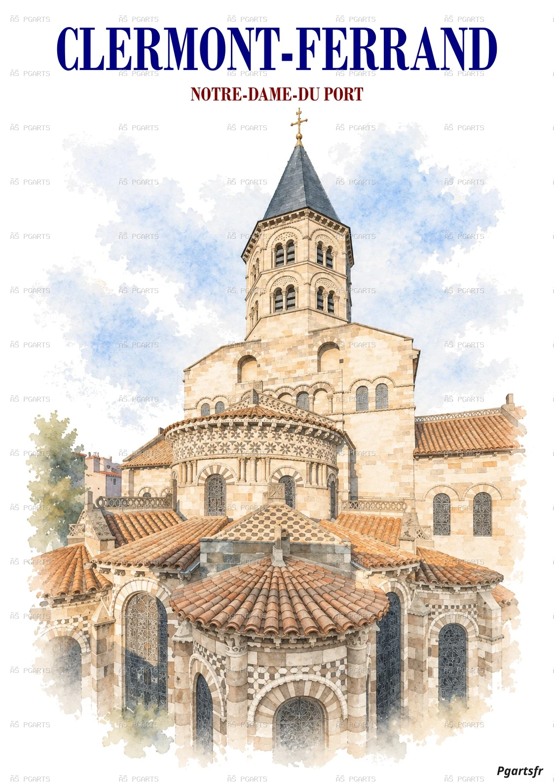 Clermont-Ferrand — Notre-Dame-du-Port
