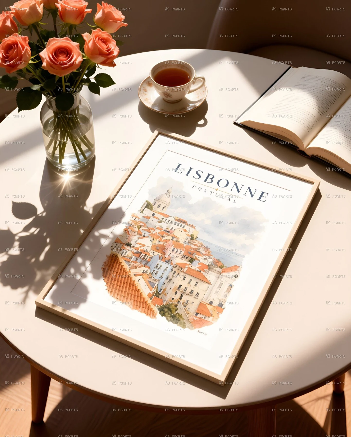 Lisbonne Portugal affiche