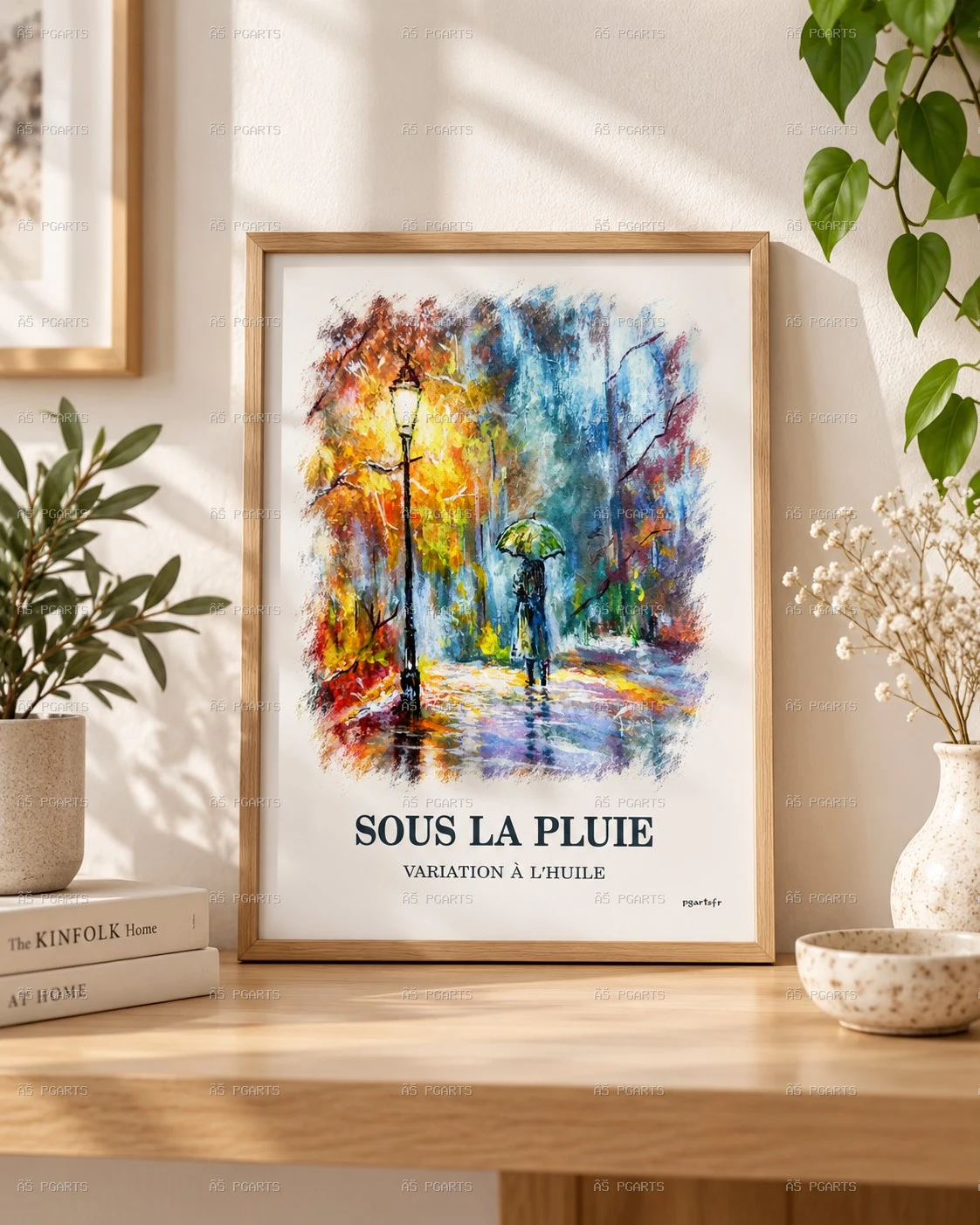 Sous la pluie